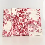 Twos Company French Country Red Toile Cotton Napkins Farm Cow Sheep Set 4 New. Price: $28.99.