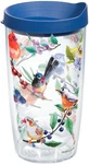 Tervis Watercolor Songbirds Made In Usa Double Walled 16 Ounces, Clear New. Price: $28.86.