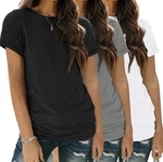 Sunbs Womens 3 Pack T-shirts Short Sleeve Summer Tops Fashion Basic Tees Comfy New. Price: $19.99.