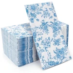 100 Pack Blue Floral Guest Hand Towels Disposable For Bathroom, P... New. Price: $25.32.