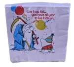Party Maid Ziggy Vintage 1978 New Years Eve Luncheon Napkins. Price: $17.85.