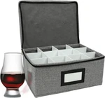Hurzmoro Storage Box For Whisky GLASS,12 Whiskey Glasses Holder Organizer... New. Price: $40.22.