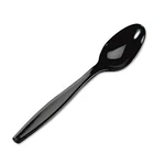 Dixie Heavyweight Teaspoons - 1000/CARTON Plastic Black (TH517) New. Price: $67.09.