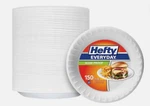Hefty Everyday Soak-proof Foam Plates, White, 8.875 Inch, 150COUNTS New. Price: $16.50.