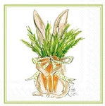 Boston International - Easter Carrot Bunnylunch Napkin L983000 New. Price: $14.00.