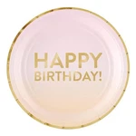 Slant Collections 8-COUNT 7-INCH Disposable Paper Plates Happy Birthday New. Price: $16.99.