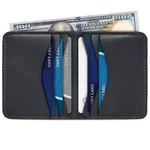 Otto Angelino Top Grain Leather Ultra Slim Bifold Card And Cash Wallet, Unisex New. Price: $45.99.