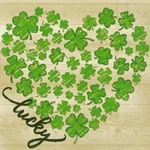 Boston International - Lucky Heart Cocktail Napkin C949000 New. Price: $11.00.