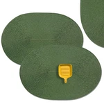 Ahhfsmei Placemats Set Of 4 For Dining Table Washable Woven Nonslip 18X12 Inc... New. Price: $28.80.