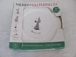 Merry Masterpieces International Collection -dayton Hudson -set 4 Dinner Plates Used. Price: $39.99.