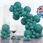 Partywoo Slate Blue Balloons 100 Pcs Different Sizes Of 18 12 5 Inch Dusty New. Price: $19.50.