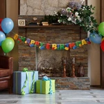 Building Block Birthday Party Supplies Banner Aliza Baby Boy Toddler Kid... New. Price: $16.95.