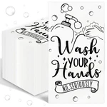 100 Pcs Disposable Hand Towels For Bathroom Paper Guests 3 Ply Was... New. Price: $23.51.