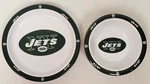 Nfl New York Jets 2PC Kids Dinner Set - Plate & Bowl,. Price: $9.99.