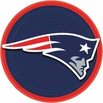 New England Patriots Nfl Football Sports Banquet Party 9" Paper Dinner Plates. Price: $10.99.