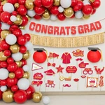 Katchon, Red And Gold Graduation Balloon Arch Kit 2026, Huge Pack Of 70, Cong... New. Price: $41.79.
