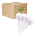 Eco-products EPS014 Plantware Compostable Soup Spoon White (1000/CARTON) New. Price: $73.26.