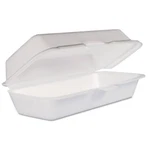 Dart Foam Hot Dog Container Hinged Lid, 3.8 7.1 2.3, 500/CT (ca Exclude) New. Price: $46.98.