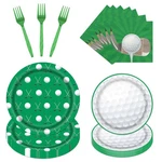 Rakuto Golf Party Plates Napkins, 64PCS Decoration Supplies Tablew... New. Price: $26.08.