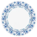 Large Paper Plates, 100PCS Disposable, Blue Flower Printed, Soak & Cut Proof ... New. Price: $36.59.