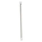 Boardwalk Pprstrwiw Wrapped Jumbo Paper Straws 7.75" White 1280/CARTON New. Price: $25.33.