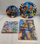 Toy Story Movie Theme Birthday Party Supplies 9" & 7" Plates Napkins Tablecloth New. Price: $12.79.