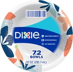 Dixie Small Paper Bowls, 10 Oz, 72 Count, Microwave-safe, Soak-proof, Disposable New. Price: $11.85.