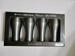Members Mark Double Walled Cups Gunmetal Matte Finish Lot Of 4 New. Price: $30.99.