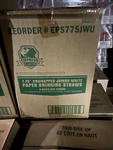 Empress Earth Paper Drinking Straws 7.75" White Unwrapped 4,800 New Good Quality. Price: $47.88.
