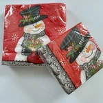 Festive Snowman Napkin Set 30 Lunch/ Dessert Christmas Winter Holiday Party New. Price: $16.99.