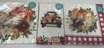 Pioneer Woman Pumpkin Dot Vintage Truck Thanksgiving 3 Ply Dinner Napkins Pcks New. Price: $8.88.