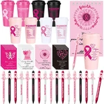 72 Pcs Breast Cancer Awareness Gifts Bulk Items Include Plastic 16 Oz Coffee ... New. Price: $44.39.