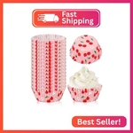 Whaline 300PCS Cherry Flower Cupcake Liner Pink Floral Fruit Paper Baking Mu New. Price: $14.29.