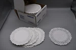 Case 1000 - 6" White French Paper Doily, Doilies By Hoffmaster Brooklace New. Price: $34.99.