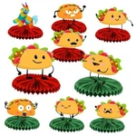 Cartoon Taco Birthday Party Hanging Swirls Burrito Mexican Quesadilla New. Price: $21.98.
