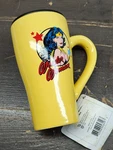 Wonder Woman Collectible Coffee Travel Mug W/lid, Dc Comics (S09) (CAM19) Used. Price: $12.95.