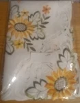 Creative Linens Table Cloth Runner Placemat Sunflower Fall Thanksgiving New. Price: $16.97.