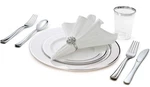" Occasions 180 PCS/20 Guest-full Tableware Set-wedding Disposable Plastic ... New. Price: $99.73.