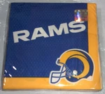 Nfl Los Angeles Rams Sports 6.5" X Banquet Party Paper Luncheon Napkins New. Price: $14.99.