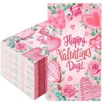 50PCS Happy Valentine's Day Paper Guest Napkin Love Heart Floral Eucalyptus Bath New. Price: $13.99.