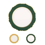 20 Glittered 13" Round Disposable Paper Table Placemats Party Events Decorations New. Price: $15.78.