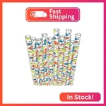 Fiesta First 10 Short Reusable Hard Plastic Drinking Straws + Sturdy Cleaning Br New. Price: $14.15.