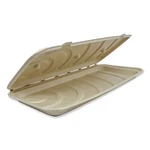 World Centric PBSCU13LFS Fiber Hinged Paper Containers - Natural (200/CT) New. Price: $84.29.