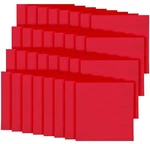 Party City Disposable Lunch Napkin, 32 Count (red) 2-PLY, 5" X Go New. Price: $12.74.