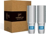 Top 16 Ounce, 30 Count, Reusable Aluminum Party Cups Cold-holding, Recyc New. Price: $36.25.