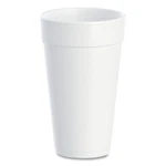 Dart 20J16 Foam Drink Cups, Oz, White, 500/CARTON (restricted & Wa) New. Price: $71.40.
