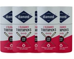 Pack 250CT Diamond Wooden Toothpicks Dispensers Oral Care Catering Party New. Price: $45.68.