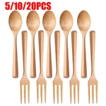 Creative Wooden Fork Spoon Tableware Travel Catering Kitchen Tools New. Price: $27.97.