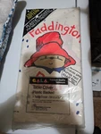 Vintage Paddington Bear Plastic Backtablecover 1990 54"X104" Gala/eden Toys New!. Price: $12.95.