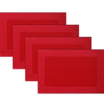 Panda Palm Vinyl Heat-resistant Table 4 Placemats, 01: Candy New. Price: $18.98.